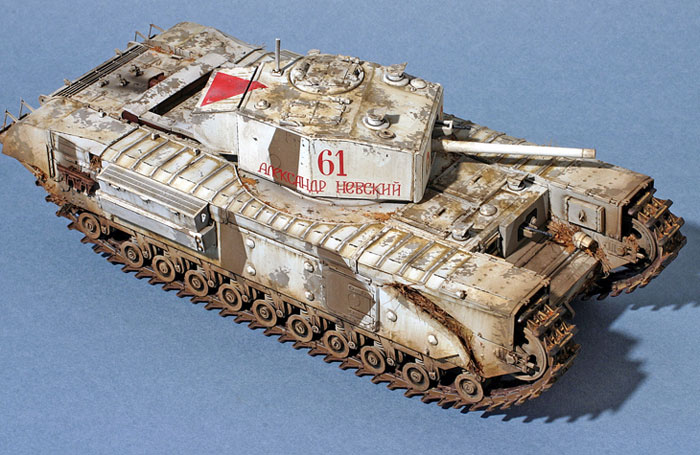 Soviet Forces - Soviet Churchill tank.
