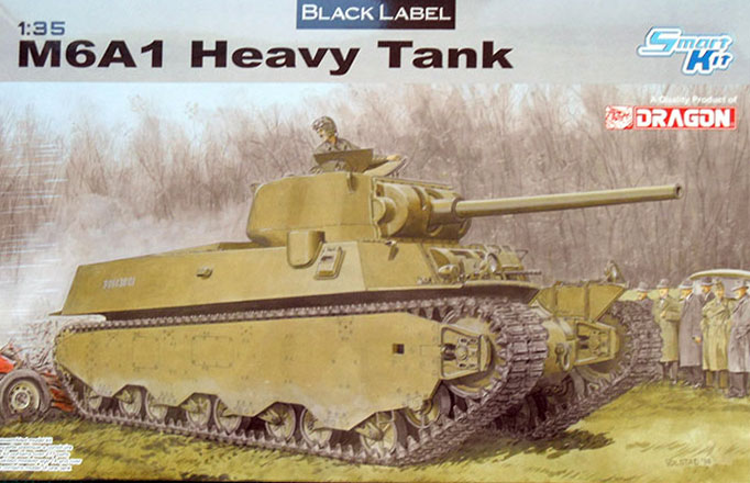 Dragon 1/35 Scale M6A1 Heavy Tank Upper Hull from Kit No 6789