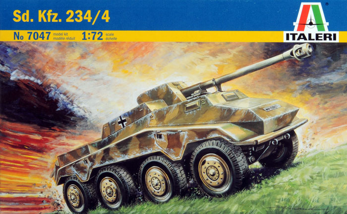 Sd.Kfz.234/4 Review by Glen Porter (Italeri 1/72)