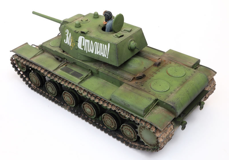 Tamiya 1:35 Russian Heavy Tank KV-1 Model 1941 Early Production Review by  Brett Green