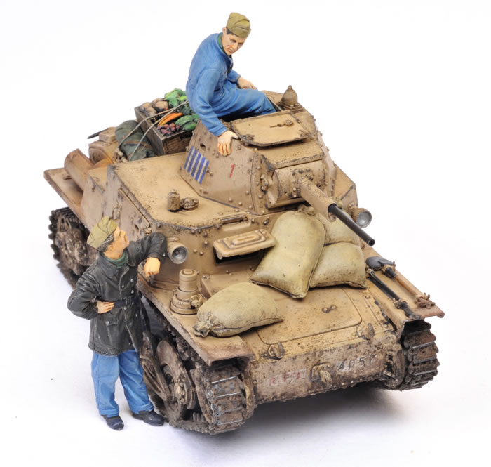 Italeri 1/35 L6/40 Italian Tank by Brett Green