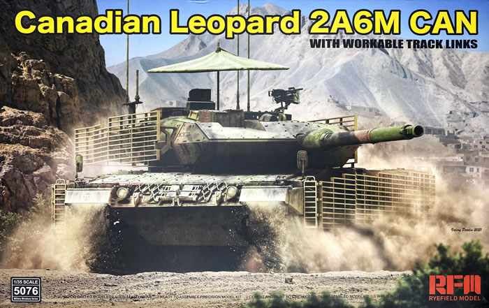 Rye Field Models 1:35 Canadian Leopard 2A6M CAN. Kit No. 5076