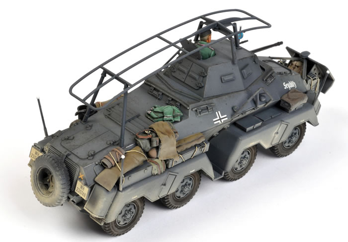 Tamiya 1/48 scale Sd.Kfz.232 by Brett Green