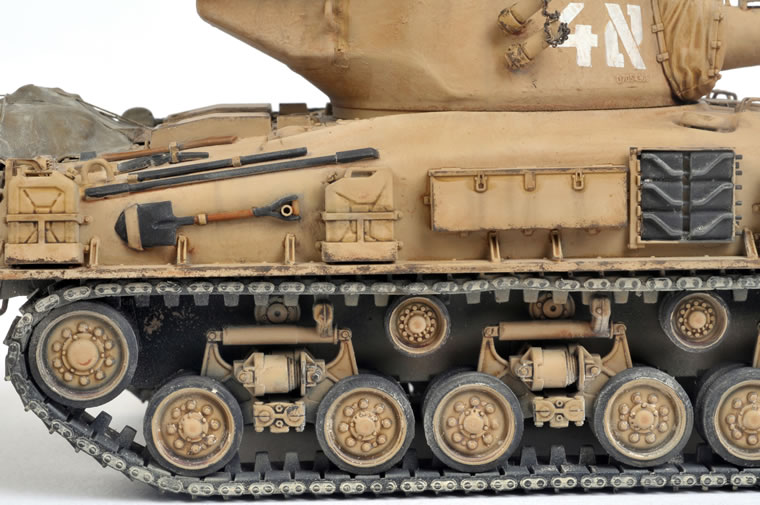 1/35 Tamiya Israeli M51 Tank Plastic Model Kit 