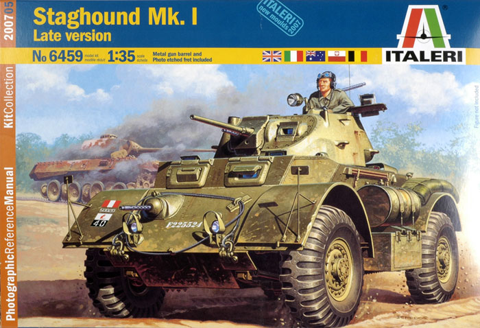 Staghound Mk.I Late Version Review by Brett Green (Italeri 1/35)