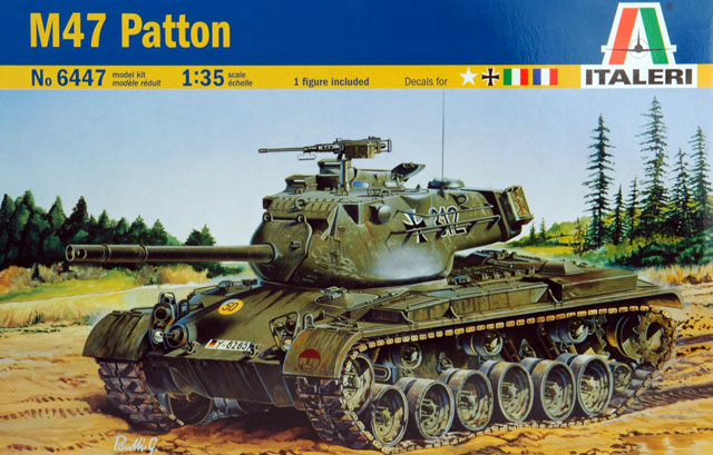 M-47 Patton Review by Cookie Sewell (Italeri 1/35)