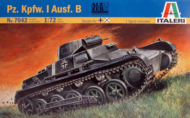 1/72 Italeri PzKpfw 35(t) Tank Plastic Model Kit